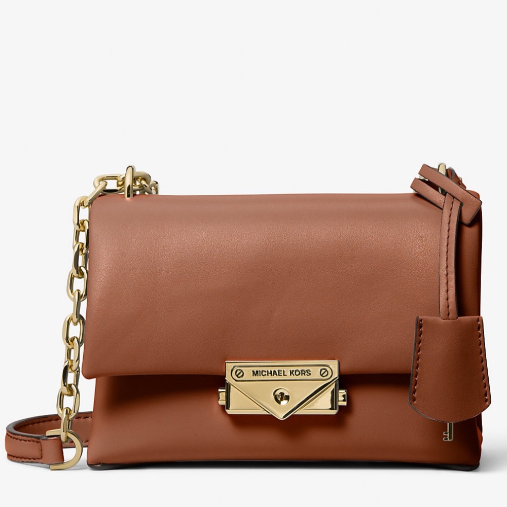 🧳 Michael Kors Brown Cece Small Shoulder Bag 💼 NWT 💼 - Picture 16 of 16